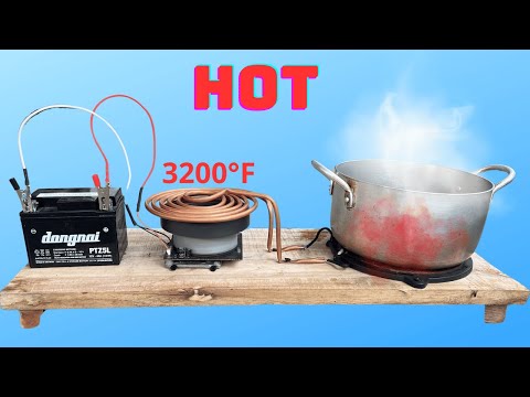 How to create a 3200°F electric stove From Tesla's invention