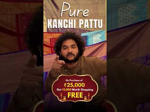 Pure Kanchipattu Sarees for Wedding Season #kanchipattusarees #offers #weddingcollection #discount