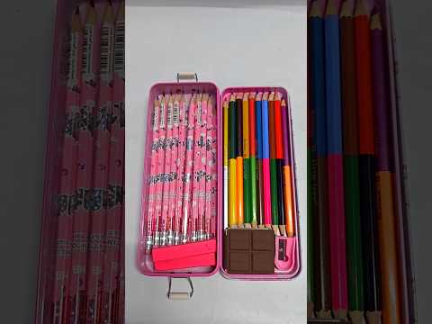 Best ASMR filling 90's pencil case #shots #youtubepartner