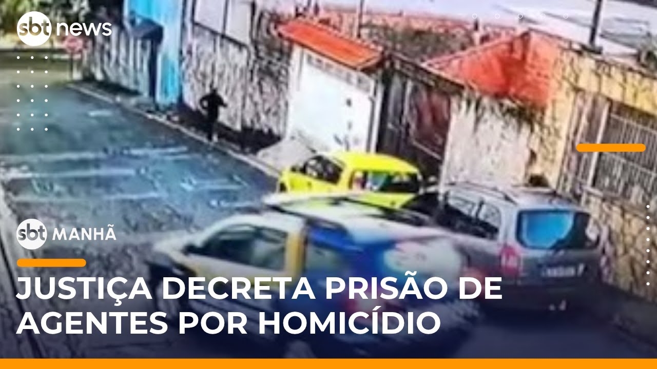 SBT Notícias: Guardar municipais são presos por morte de adolescente em abordagem na grande SP