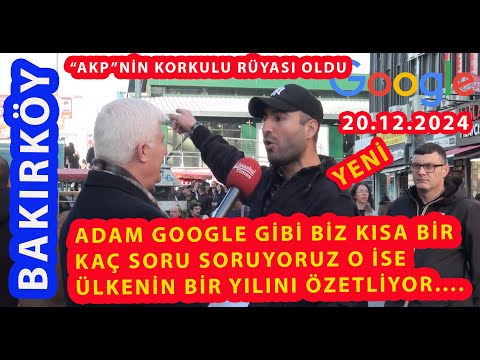 ADAM GOOGLE GİBİ 2024'DE YAŞANAN NE KADAR  OLUMSUZ ŞEY VARSA  HEPSİNİ TEKER TEKER ANLATTI...