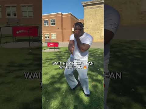 He kinda clean with it tho 🔥😂 #viral #shorts #dance