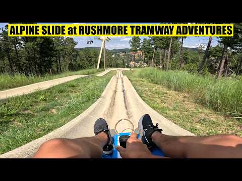 POV Alpine Slide at Rushmore Tramway Adventures