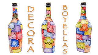 Como decorar botellas - Ideas para Regalar