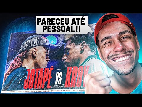 PEGOU FOGO ISSO !! React A MELHOR DO ANO?! JOTAPÊ VS KROY (QUARTAS) ‹ Ine Games ›