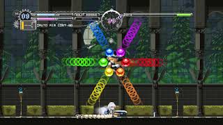 Touhou luna night's Gameplay Second Boss Fight