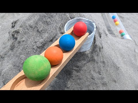 Marble Run Outdoors ☆ Sand Mountain Tunnel Course