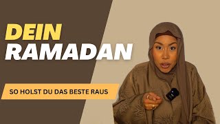 So holst DU das BESTE aus Ramadan raus!😦🫵🏼