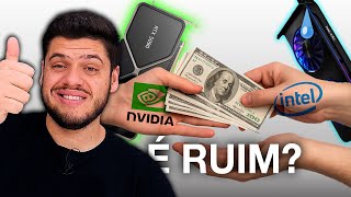 NVIDIA COMPROU INTEL? AMD em RISCO e INTEL ARC MORTA? Dúvidas, hardware e SUPER CHAT
