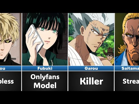 What Jobs Would One Punch Man Characters Have If Were No Hero
