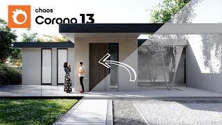 Exterior Visualization From Start To Finish in Chaos Corona 13 and 3ds Max
