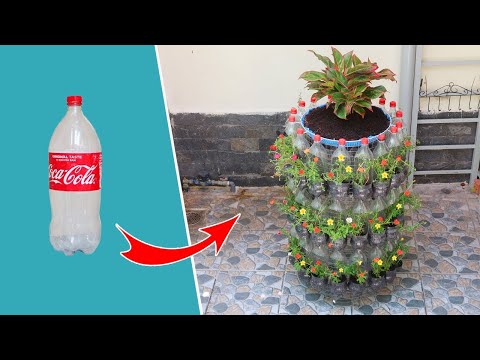 😱 No One Expected That Old Plastic Bottles Could Turn Into Such Beautiful Flower Pots!