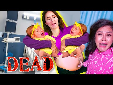OLIVE IS DEAD !! 😱💔 TWIN BABIES ARE IN SPY NINJAS HOUSE