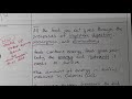 Energy and Digestion Concepts