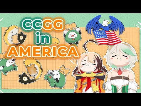 【CCGG】Roadtrip chat!! In the land of the free(sia)