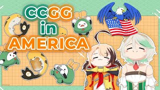 【CCGG】Roadtrip chat!! In the land of the free(sia)