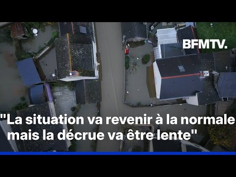 Crues: trois départements en alerte rouge et cinq en alerte orange