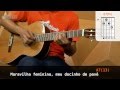Videoaula Carolina (aula de violão)