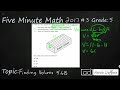 Volume of Rectangular Prisms