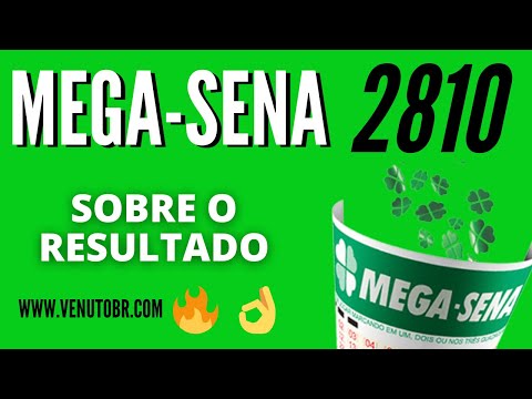 Sobre o Resultado Mega-Sena 2810, resultado da mega-sena de hoje concurso 19/12