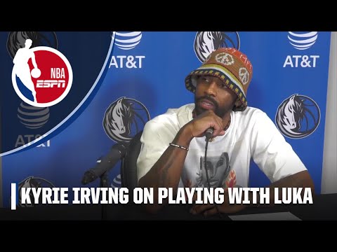 Kyrie Irving details what it's been like in Dallas & to play with Luka Doncic | NBA on ESPN video clip