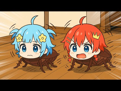 ゴキブリになって人間から逃げるマインクラフト🪲【まいくら・マインクラフト