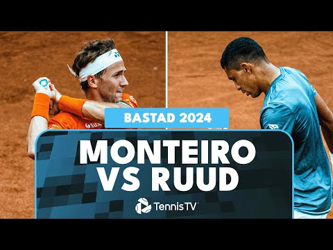 Thiago Monteiro Brilliant Performance Against Casper Ruud! | Bastad 2024