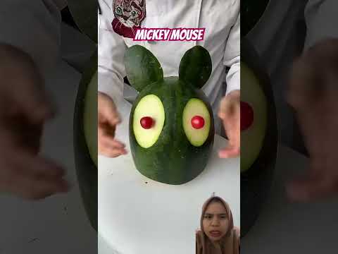 #watermelon #carvingfruit #halloween #fruitcarving #fruit #fruitcarvingtutorial #diy #food #carving