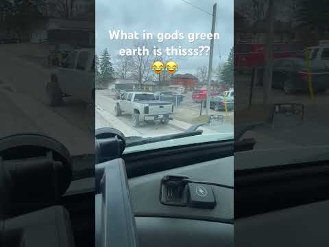 What in gods green earth is this ?? #viralaudio #trucks #ontario