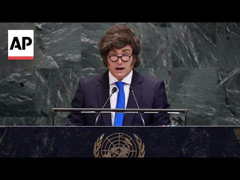 YouTube video thumbnail: Argentina’s Javier Milei Expresses Support for Trump’s Immigration Policies