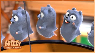 Domestic Robots | Grizzy & the lemmings | 25' Compilation | 🐻🐹 Cartoon for Kids