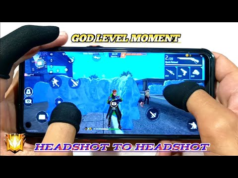 FREE FIRE HEADSHOT TO HEADSHOT HANDCAM ONE TAP HEADSHOT GOD LEVEL GAMEPLAY FF WORLD FASTEST GAMEPLAY