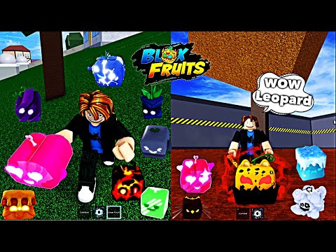 🔴NOOB Finding Mythical and Legendary Fruits Under the Tree - Blox Fruit🌳🦁