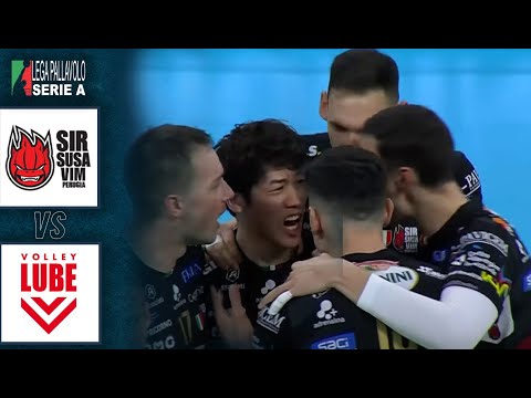 Epic Comeback! 🤯🏐 Perugia vs. Lube - Highlights | SuperLega 2024 - Matchday 6