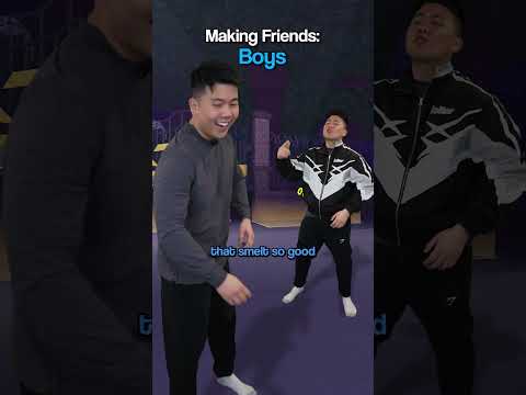 How Boys And Girls Make Friends..