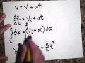 Kinematics Equations and Concepts