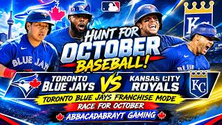 MLB THE SHOW 26| HUNT FOR OCTOBER BASEBALL| TORONTO BLUE JAYS VS KANSAS CITY ROYALS GAME 3!