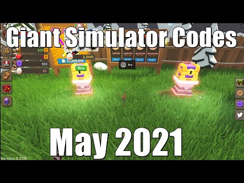Roblox Giant Simulator Codes Wiki 07 2021 - codes for roblox giant simulator 2021