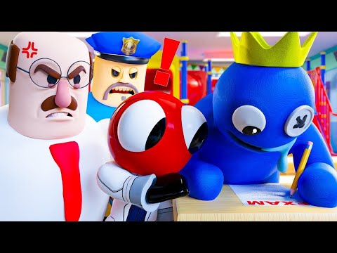 اصدقاء قوس قزح في المدرسة ؟! رسوم بالعربية | Roblox Rainbow Friends
