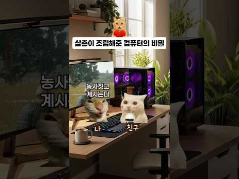 삼촌이 조립해준 컴퓨터의 비밀