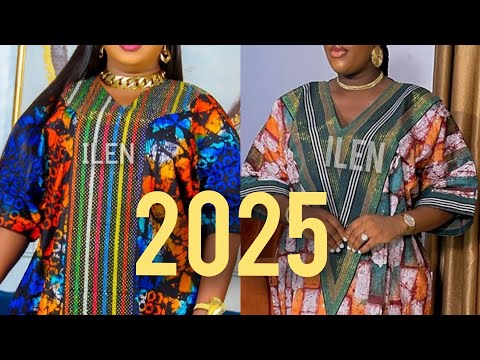 2025 New Designs of stylish Bubu & Kaftan Dress Styles |Beautiful Ankara Wax Print Dress For Ladies