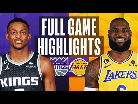 KINGS at LAKERS | FULL GAME HIGHLIGHTS | January 18, 2023 video clip