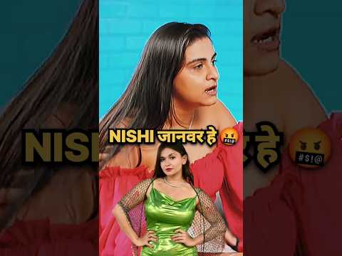 NISHI ने हामिद के साथ बत्तमिजी कि🤬📈#roadiesdoublecross #podcast
