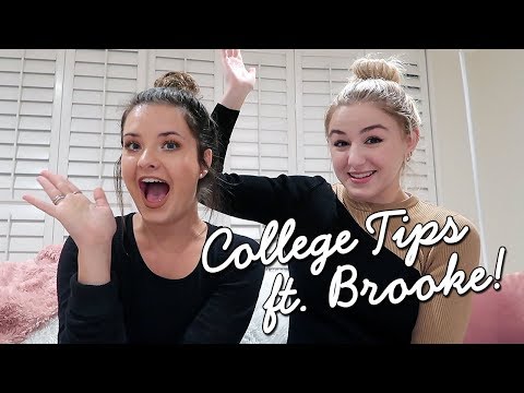 College Tips ft. Brooke | CHLOE LUKASIAK