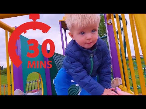Эльвира и Райан НА ПЛОЩАДКЕ Сборник лучших видео