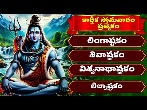 కార్తీక సోమవారం ప్రత్యేకం | లింగాష్టకం | శివాష్టకం | విశ్వనాథాష్టకం | Lord Shiva Songs With Lyrics