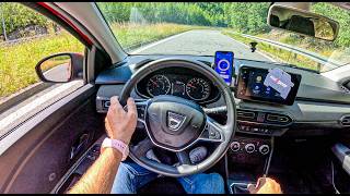 2021 Dacia Sandero (1.0 SCe 73 hp) | POV Test Drive #2488 Joe Black