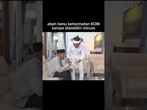 abah tamu kehormatan KDM #dedymulyadi #kdm