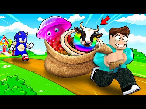 STEAL A BRAINROT OWNER GAVE ME MAX LUCK IN ROBLOX !!