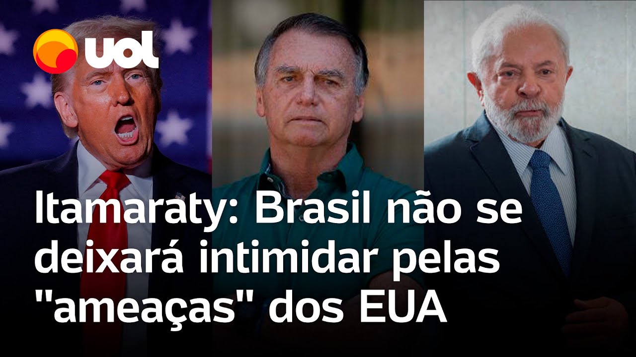 Brasil não se deixará intimidar pelas ameaças dos EUA após condenação de Bolsonaro diz Itamaraty